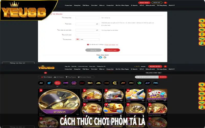 Cách thức chơi phỏm tá lả hiệu quả nhất cho hội viên