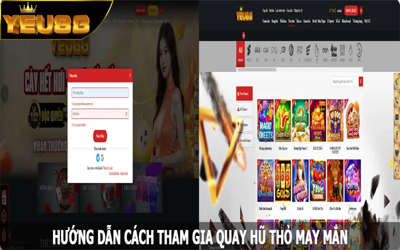 Hướng dẫn cách tham gia quay hũ thỏ may mắn trên Yeu88