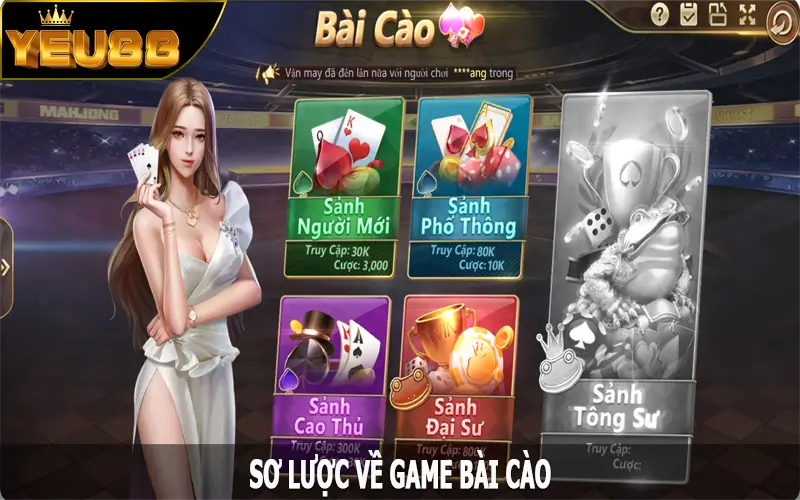 Sơ lược về game bài cào