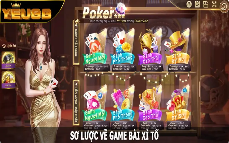 Sơ lược về game bài xì tố